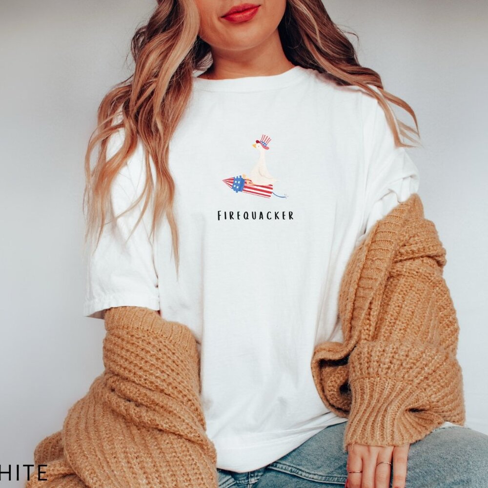 Funny Fourth Of July Shirt, Funny Goose Shirt, July Birthday Shirt